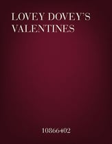 Lovey Dovey's Valentines Unison choral sheet music cover